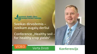 Healthy Soil –For Healthy Crop Yields. 2 day
