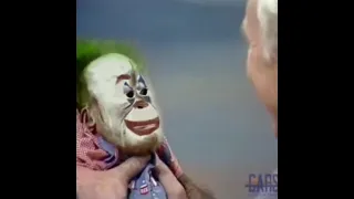 MONKEY CLOWN | MAN LAUGHING OVER A MONKEY WITH CLOWN MAKE-UP TIKTOK MOMENT MEM