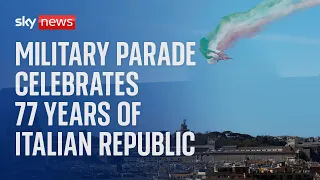 Italy marks 'Republic Day' with celebrations and a military parade