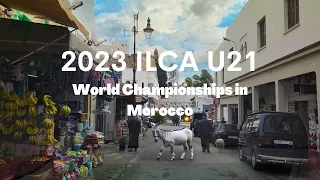 We are going to the 2023 ILCA U21 World Championships in Morocco. Tanger Embankment.