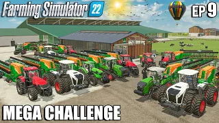 Welcome to My NEW Project 🚧THE MEGA FIELD🚧  | MEGA Challenge #9 | Farming Simulator 22