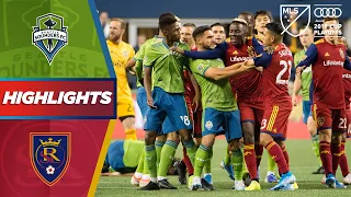 Seattle Sounders vs. Real Salt Lake | A Straight Red Card! | HIGHLIGHTS