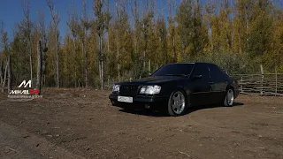 Положили мотор!Не удачный тест драйв mercedec w124 e500 волчок