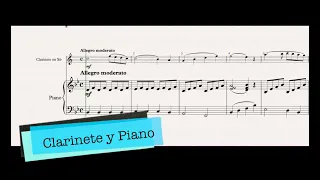 Sonata No. 1 - Jean Xavier Lefèvre - Clarinet and Piano