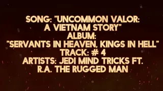 Jedi Mind Tricks Ft. R.A. The Rugged Man - Uncommon Valor (Lyrics) *EXPLICIT