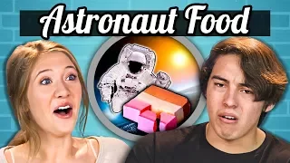 TEENS EAT ASTRONAUT FOOD | Teens Vs. Food