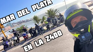 ☀️VIAJE a MAR DEL PLATA en la KAWASAKI Z400🏍️