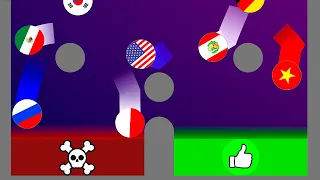 Country Marble Race - Escape from Destruction