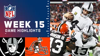 Raiders vs. Browns Week 15 Highlights | NFL 2021