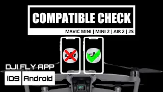 DJI Fly App Mobile Device Compatible Check