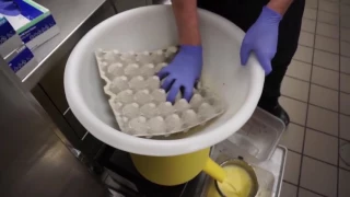 Bronson Methodist Hospital: Egg Cracking Machine in Action!