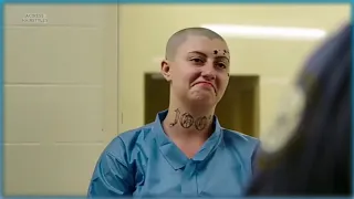 Unknown actress headshave in Tv series l Orange Is The New Black