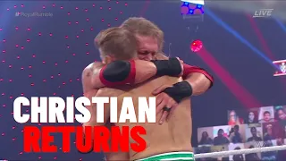 Christian Returns at WWE Royal Rumble 2021 | Reaction