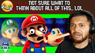 Mario Reacts To Nintendo Corruptions | REACTION!!