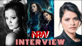 Melonie Diaz & Sarah Jeffery talk Charmed with Kuya P! A #NRW Interview! #NerdsRuleTheWorld! #CW!