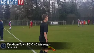 Peckham Town FC vs Metrogas