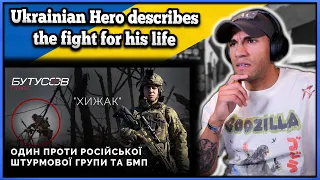 Ukrainian Hero Repels Russian Assault - Marine reacts