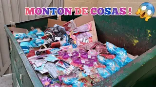 ESTOS botes de BASURA cada dia Me sorprenden mas. me LLEVE  CAJAS DE COSAS #dumpsterdiving