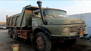 Old Mercedes 1935 Truck Chassis Rebuilding and Restoration Complete Video || Truck World 1||