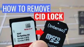 MIB2 navigation SD CID lock removal with MIB STD2 toolbox