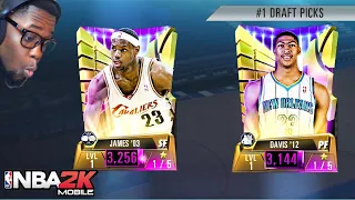 1st Theme and Pack Opening in NBA 2K Mobile Season 3!! #1 Draft Picks!