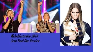 Melodifestivalen 2016: Semi Final One Preview