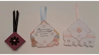 Corner Bookmarks  - Two Styles  -  Tutorial