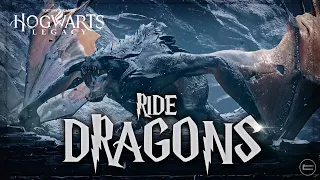 How to Ride Dragons in Hogwarts Legacy! [Tutorial w/ Gameplay]