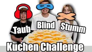 Blind Taub Stumm Kuchen Challenge 🤣 TipTapTube