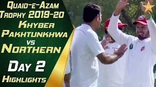 Day 2 Highlights | Northern vs Khyber Pakhtunkhwa | Quaid e Azam Trophy 2019-20