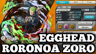 RORONOA ZORO EGGHEAD GAMEPLAY | ONE PIECE BOUNTY RUSH | OPBR