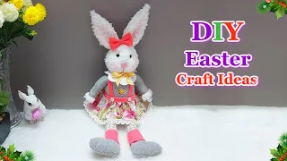 Easter Bunny making idea from Budget Friendly Materials| DIY Easy Easter craft idea 🐰22