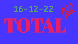 16-12-22 total win || Thai lottery result today || loto result today