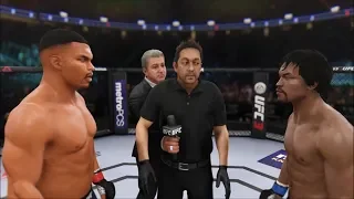 Mike Tyson vs. Manny Pacquiao (EA Sports UFC 3) - K1 Rules