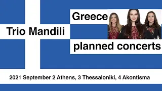 Trio Mandili (not) in Greece 2021