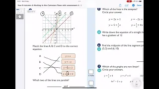 Y8 Day10 Revision - The Cartesian Plane Pt3