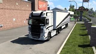 ETS2 1.44 Gameplay 21:9 | Delivery from Karlskrona to Klaipeda