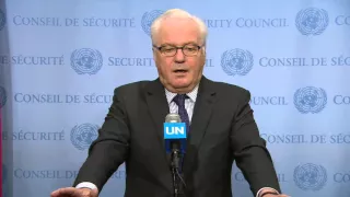 Remarks to the press by Russian PR Vitaly Churkin on humanitarian situation in Syria