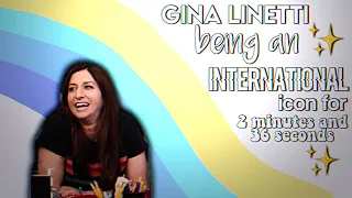 gina linetti being an ✨international icon✨ for 2 minutes and 36 seconds straight |brooklyn nine-nine