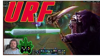 LEAGUE OF LEGENDS-URF!! KARTHUS+Smoking a cone of Amnesia Diesel Dawg MMJ