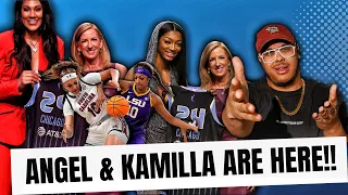 Angel Reese & Kamilla Cardoso Are Going To War Together For The Chicago Sky