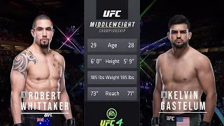 Robert Whittaker vs Kelvin Gastelum Full Fight