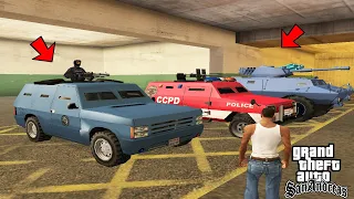 I Found Rare Vehicles in GTA San Andreas! (Secret Location)