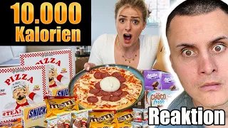 MANDY isst 10.000 KALORIEN?! 🤯🍕🍕🍕 I The Franklin Reaktion