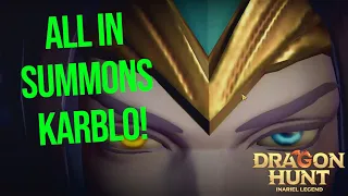 All in Summons for Karblo! New Collection Hero in Inariel legend Dragonhunt