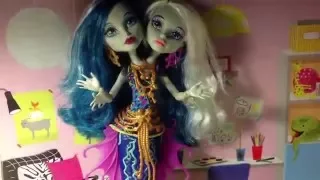 Распаковка кукол : Пери и Перл Серпентин/ Peri and Perl Serpentine .2016. Монстер хай/ Monster High