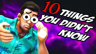 10 Things You Didn't Know About GTA Vice City Definitive Edition