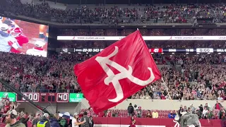 2022 Iron Bowl Rammer Jammer, Bryce Young Waves Goodbye to Alabama crowd