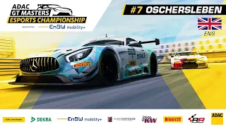 Races 7 + 8 | Oschersleben 2020 | ADAC GT Masters eSports Championship powered by EnBW mobility+