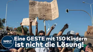 KATRIN GÖRING-ECKARDT AUF LESBOS: Sie fordert ein sofortiges Handeln